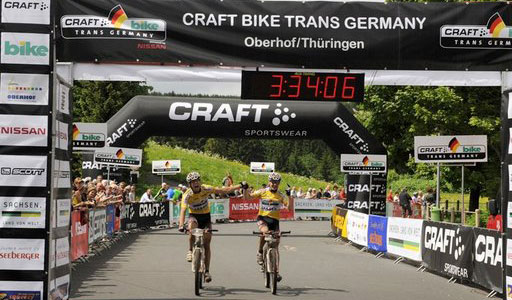 Bike TransGermany: 2. Rang fr Team Texpa-Simplon