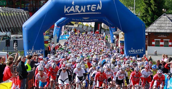 Ein Radsportfest für Jedermann: Zwei Strecken mit 106 km/2150 hm bzw. 65 km/950 hm