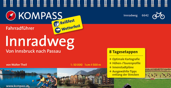 Acht Etappen zwischen Innsbruck und Passau