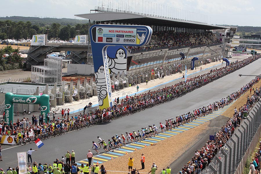 Bugatti Circuit 4185 meters / 2,6 miles long (Foto: 24h Le Mans)