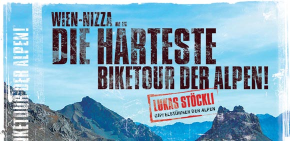 Wien-Nizza, die härteste Biketour der Alpen jetzt auf CD-Rom!