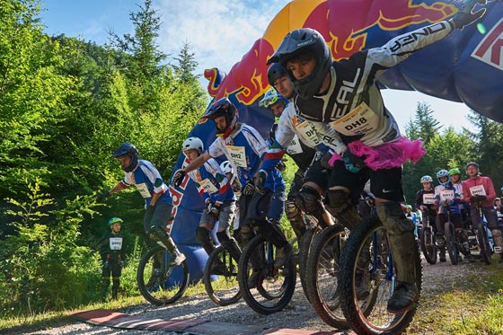 Salzkammergut-Mountainbike-Trophy 2018:  Einrad-Downhill bereits am Trophy-Freitag!