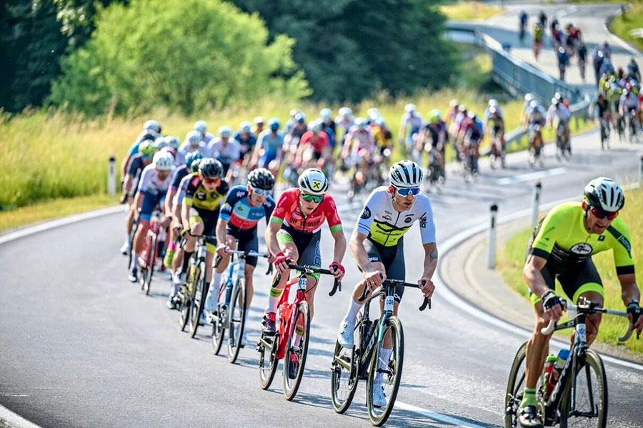 Der Mondsee 5 Seen Radmarathon zählt 2024 wieder zur Austria Top Tour (Foto: Sportograf, Mondsee RM)