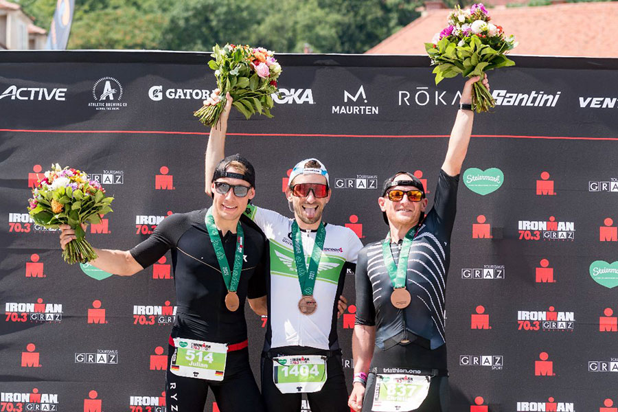 Die schnellsten Herren (Foto: Ironman Austria Press)