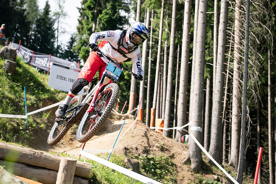 Lokalmatadorin Valentina Höll siegte 2018  bei den Juniorinnen (Foto: Stefan Voitl)