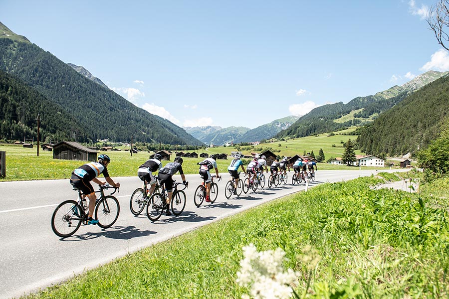 Arlberg Giro am 2. August 2020 mit Start und Ziel in St. Anton/Arlberg (Bild: Patrick Säly)