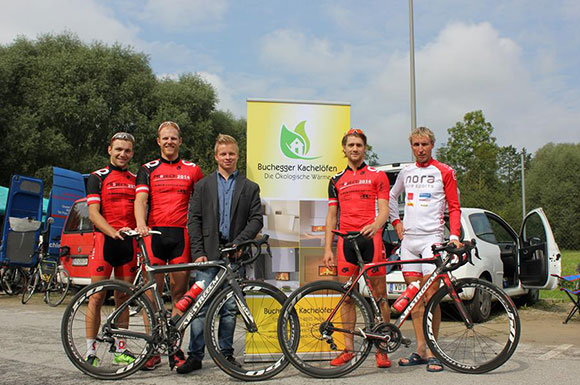 Siegreiches Viererteam project:2014-cycling (Foto: Team project:2014-cycling)