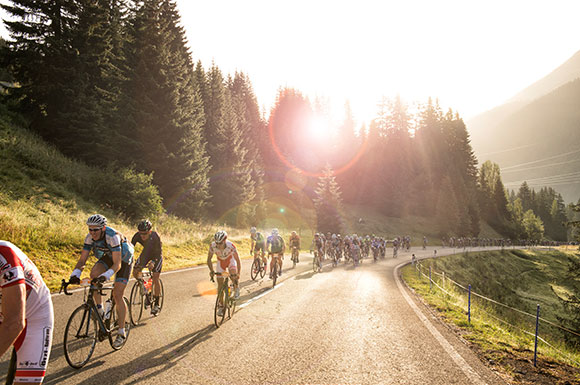 Insgesamt 150 Kilometer und 2.500 Höhenmeter sind zu bewältigen (Foto: Säly)