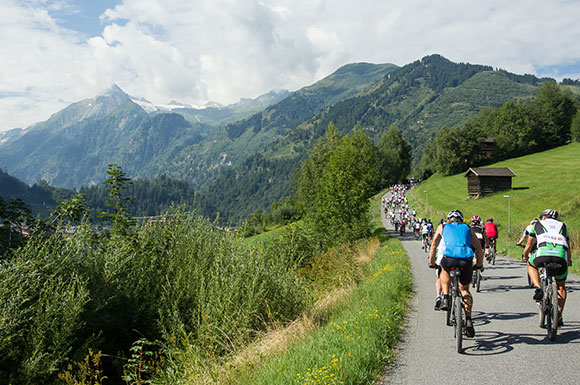 Auf der alten BIKE INFECTION-Strecke geht's auf den Maiskogel (Foto: Erwin Haiden)