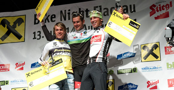 Die Sieger: 2. Wolfgang Krenn, 1. Tomas Trunschka, 3. Hannes Fischbacher (Foto: fairplayfoto)