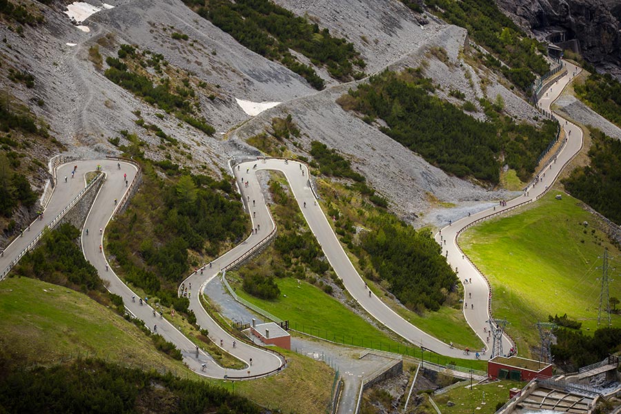 Den Traum vom Stelvio mit dem Rennrad geniessen (Bild: Matteo Cappa)