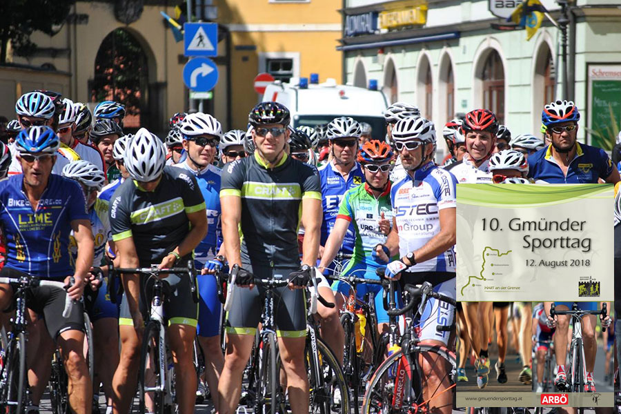 ARBÖ-Radmarathon mit zwei Strecken: 124 km und 84 km (Foto: www.gmuendersporttag.at)
