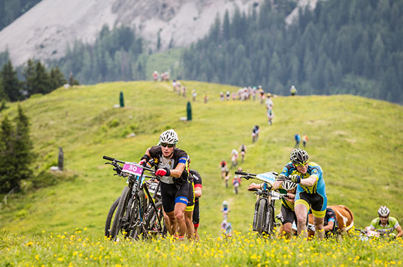 hart, härter, KitzAlpBike (Bild: Erwin Haiden)