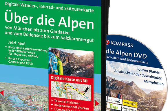 Coverbild KOMPASS-DVD 4310 Über die Alpen