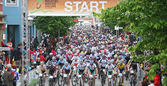 Worldclass Mountainbike Marathon Challenge in Offenburg für Profis und Amateure