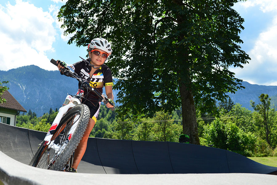 Die SCOTT Junior Trophy findet 2020 in der BikeArena und Areal des Austrian Sports Resort in Obertraun statt (Foto: Joachim Gamsjäger)